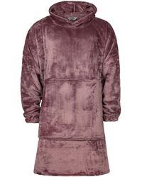 Heat Holders - Warm Fleece Oversized Blanket Hoodie - Lyst