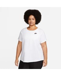Nike - W Nsw Clb Ss T - Lyst