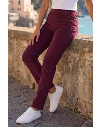 Roman - Corduroy Stretch Denim Trousers - Lyst