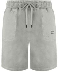Criminal Damage - Essential Distressed Washed Shorts - Lyst
