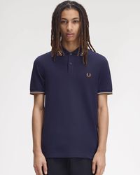 Fred Perry - Twin Tipped Signature Polo Shirt - Lyst