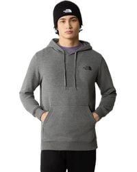 The North Face - Simple Dome Hoodie Cotton - Lyst