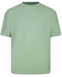 Luke 1977 - Ford Knitted Cotton T-Shirt - Lyst
