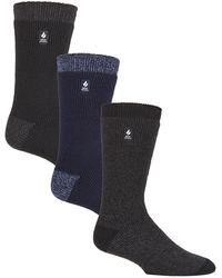 Heat Holders - 3 Pack Multipack Insulated Thermal Socks For Winter - Lyst