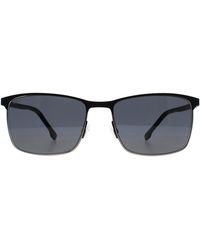 BOSS - Rectangle Matte Ruthenium 1635/S Metal - Lyst