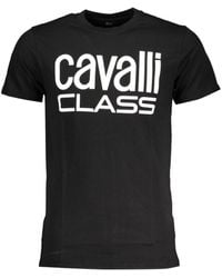 Roberto Cavalli - Bold Logo T-Shirt - Lyst