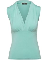 Conquista - Aqua Wrap Top - Lyst