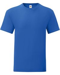 Fruit Of The Loom - Iconic 150 T-Shirt (Royal) - Lyst