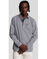 Lyle & Scott - Checked Gingham Shirt - Lyst