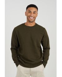 Brave Soul - 'Jones' Crew Neck Basic Sweatshirt Cotton - Lyst
