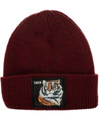 John Frank - Hat With Hem And Label On The Front Jfbn18W04 - Lyst