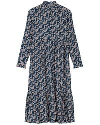 Regatta - Mock Neck Long Sleeve Maxi Dress - Lyst