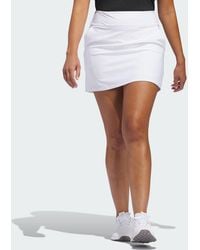 adidas - Ultimate365 Solid 16 Inch Golf Skort Skort 1 Xs, Polyester - Lyst