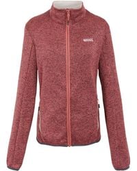 Regatta - Ladies Newhill Ii Full Zip Fleece Jacket Bloom/Light Vanilla) - Lyst
