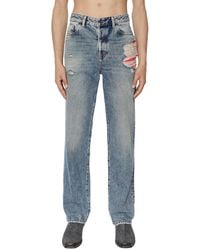 DIESEL - Denim Jeans Distressed - Lyst