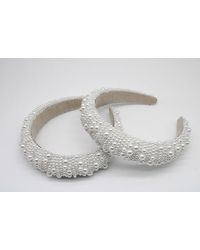 SVNX - Pearl Headband With Assorted Sized Pearls Detailing - Lyst
