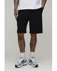 BoohooMAN - Tall Relaxed Fit Elasticated Tech Shorts - Lyst
