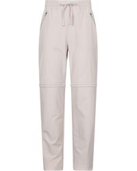 Mountain Warehouse - 'Explorer' Zip Off Trouser Short Lightweight Quick Dry Convertible Pants Polyamide - Lyst