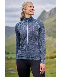 Mountain Warehouse - 'Bend & Stretch' Full Zip Midlayer Stretchy Lightweight Quick Dry Jumper - Lyst