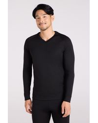 Mountain Warehouse - 'Talus' V Neck Base Layer Top Thermal Quick Drying Winter Tee - Lyst