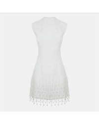Odd Muse - Pearl Drop Sleeveless Dress - Lyst