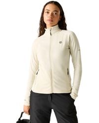 Dare 2b - Ladies Lowline Core Stretch Full Zip Midlayer (Almond Milk) - Lyst