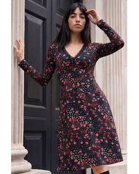 Roman - Petite Floral Lace Dress - Lyst