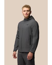 Castore - Lichtgewicht Flex Jas Grijze Hardloopjassen - Lyst