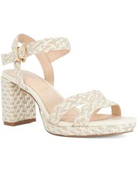 Dune - Manifesting Block Heel Sandals - Lyst