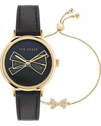 Ted Baker - Bkgfw2402 Ladies Phylipa Iconic Watch And Bracelet Gift Set - Lyst