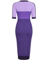 ksenia schnaider x adidas knitted mini dress Kseniaschnaider Knit in Purple Season: SS22