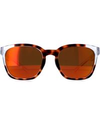 Smith - Square Havana And Transparent Chromapop Mirror Founder - Lyst