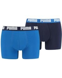 PUMA - Licence Basic Short Boxer 2 Pack - Lyst