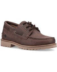 Sperry Top-Sider - Houston Leather Boat Shoes - Lyst