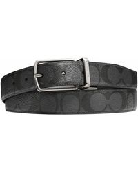 COACH - Harness Buckle Cut To Size Reversible Belt, 30 Mm - Lyst