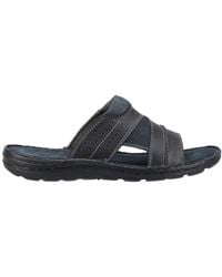 Hush Puppies - Archer Leather Mule Sandals - Lyst