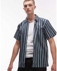 Dickies - Multi Stripe Short Sleeve Work Shirt - Lyst