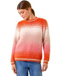 Roman - Ombre Tinsel Knit Jumper - Lyst