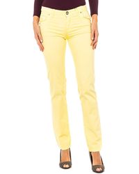 La Martina - Stretch Elastische Broek Met Dun Gesneden Zomen Lwt006 Vrouw - Lyst