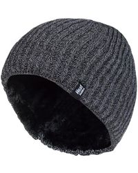 Heat Holders - Fleece Lined Thermal Winter Knitted Beanie Hat - Lyst