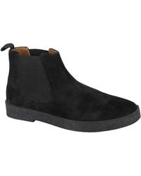 Roamer - Twin Guesset Suede Boots - Lyst
