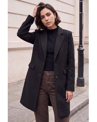 Roman - Tailored Single Breasted Coat - Lyst
