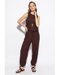 Bianco Lucci - High Waist Wide Leg Two-Piece Coord - Lyst