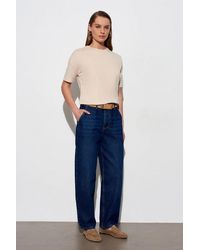 Dilvin - Cotton Crew Neck T-Shirt - Lyst