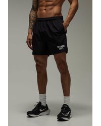 BoohooMAN - Training Dept Stretch Woven 5Inch Short - Lyst