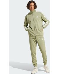 adidas - Basic 3-Stripes French Terry Track Suit - Lyst