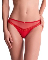 Aubade - Sheer Emotion Tanga - Lyst