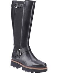 Pod - Aleena Leather/Textile Boots - Lyst