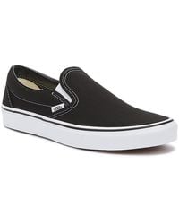 Vans - Classic Slip On Segeltuch Turnschuhe - Lyst