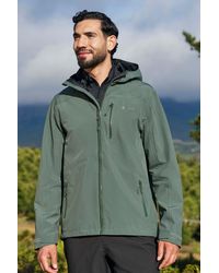 Mountain Warehouse - 'Bachill' Waterproof Jacket Adjustable Hood Lightweight Activewear Coat - Lyst